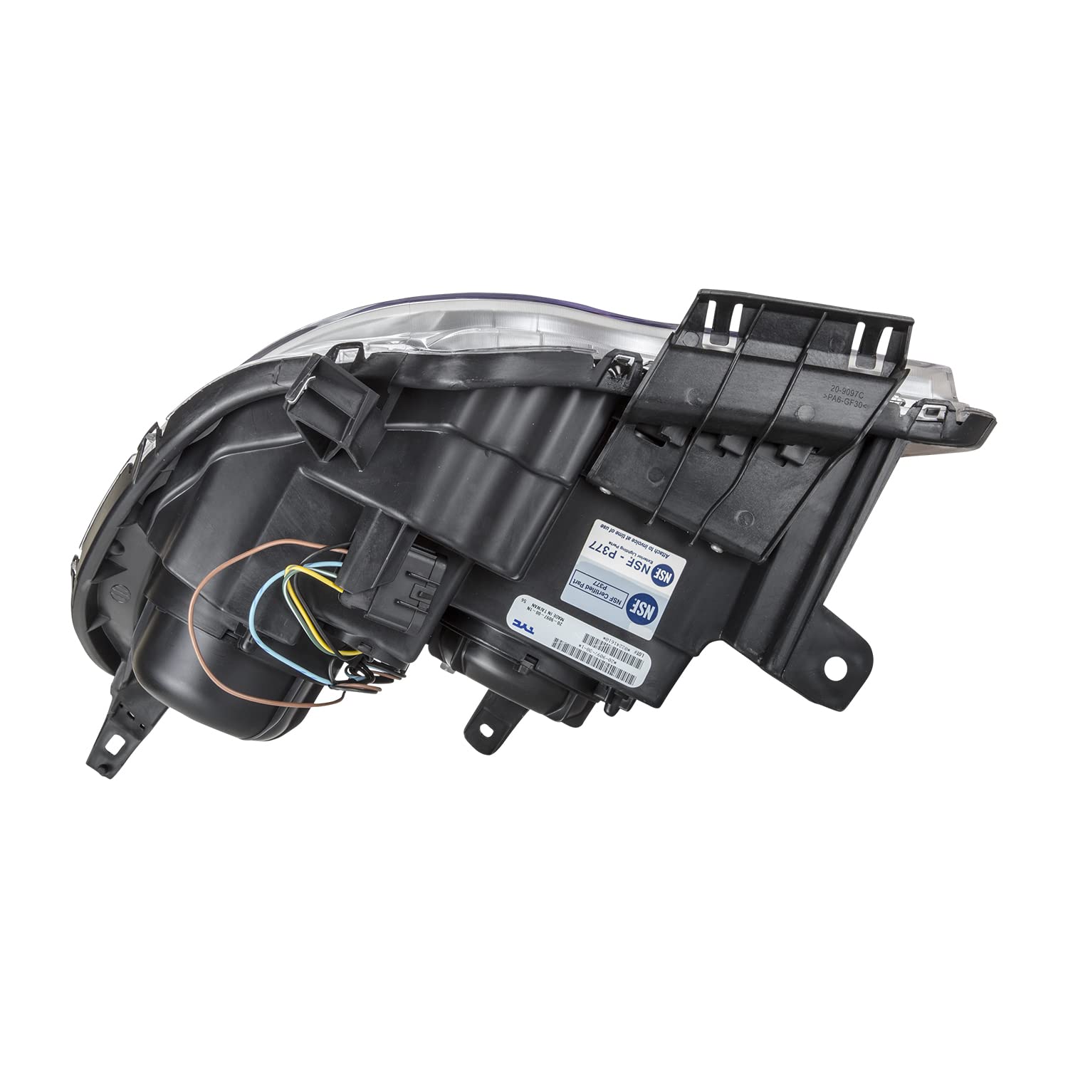 Right TYC Headlight Assembly Compatible with 2010-2015 Chevrolet Equinox