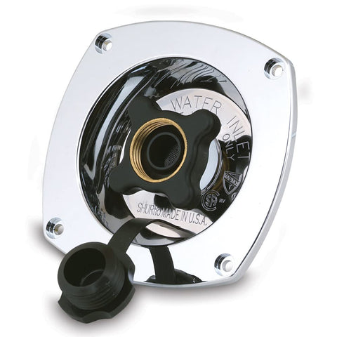 Pressure Reducing Shurflo by Pentair City Water Entry - Wall Mount - Chrome