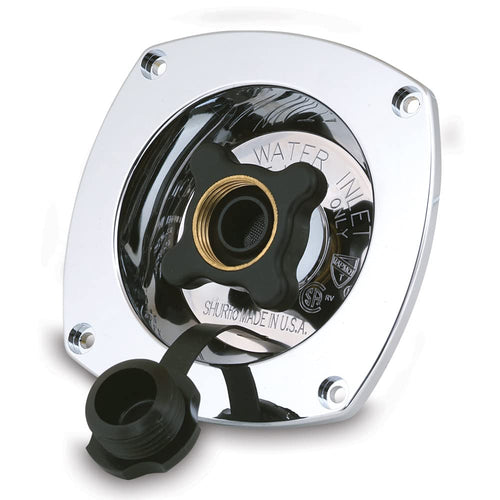 Pressure Reducing Shurflo by Pentair City Water Entry - Wall Mount - Chrome