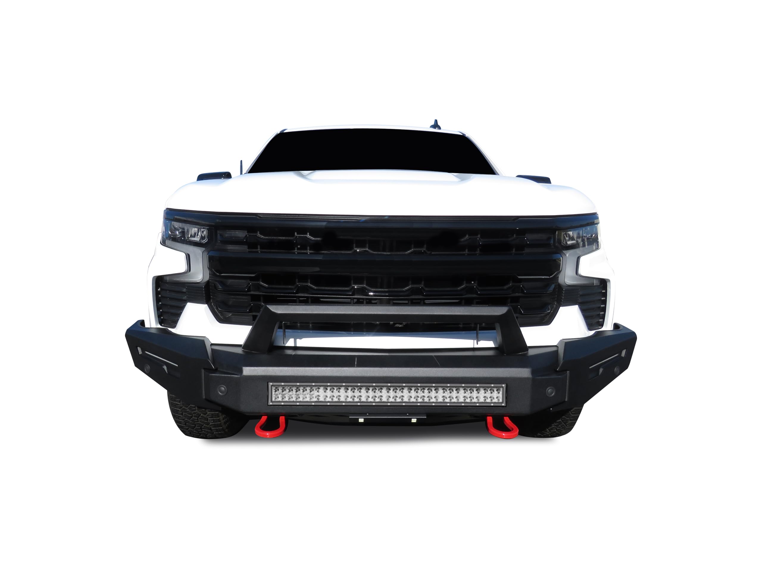 Modular Black Horse Armour II Heavy Duty Front Bumper Matte Black Compatible with 2019-2023 Ford Ranger-AFB-SI23-K2