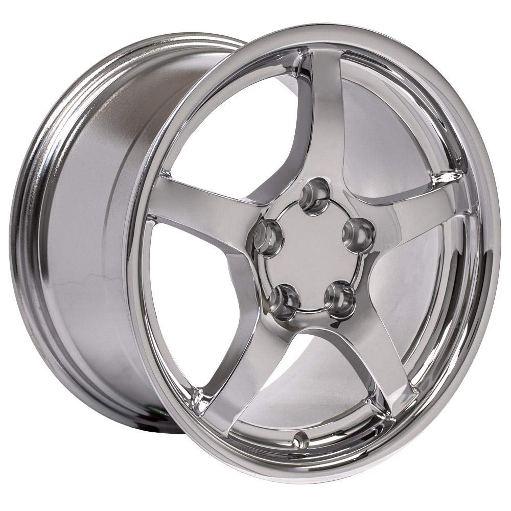 Chrome Wheel OE Wheels LLC CV05-D18095-5475-54C Painted (18 x 9.5 inches /5 x 120 mm, 54 mm Offset)