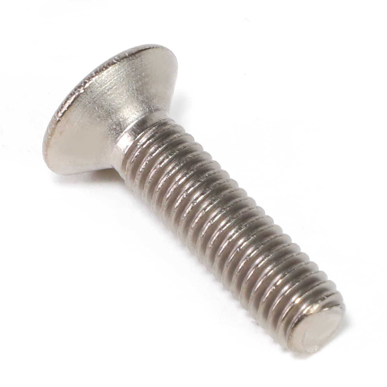 NRG Innovations 6-pcs NRG-SWS-100TI Conical Flat Steering Wheel Horn Button Screw/Bolt Kit,M5 X 0.8 X 12mm