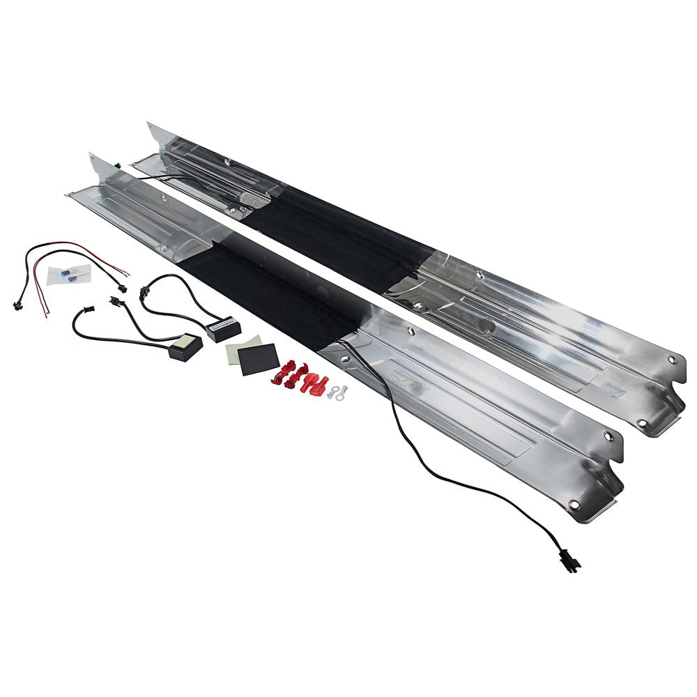 Light Sill Plates Scott Drake - 65-8 Cp Blue (C5ZZ-6513208-HL)