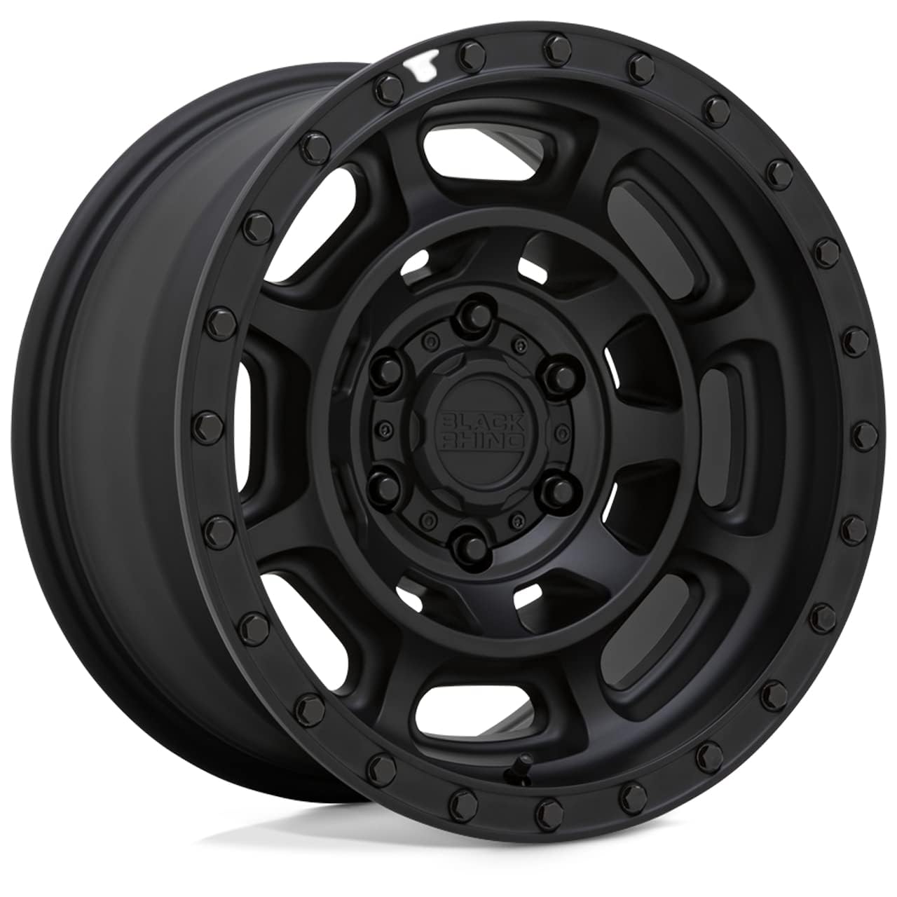 Convoy Black Rhino 17x8.5 5x5" -18mm Matte Black Wheel Rim 17" Inch 1785CNV-85127M71