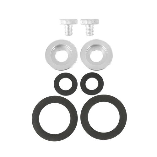 Stilo Helmet YA0817 Visor Pivot Screw Kit - ST5 Series - Aluminum - Natural -Kit