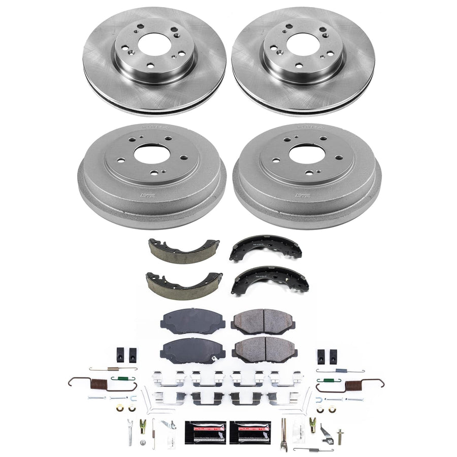 Power Stop Front Track Day TDBK6058 High-Performance Brake Pads and Rotors Kit For BMW 335i xDrive 2011-2012, BMW X1 2013-2015 [Application Specific]