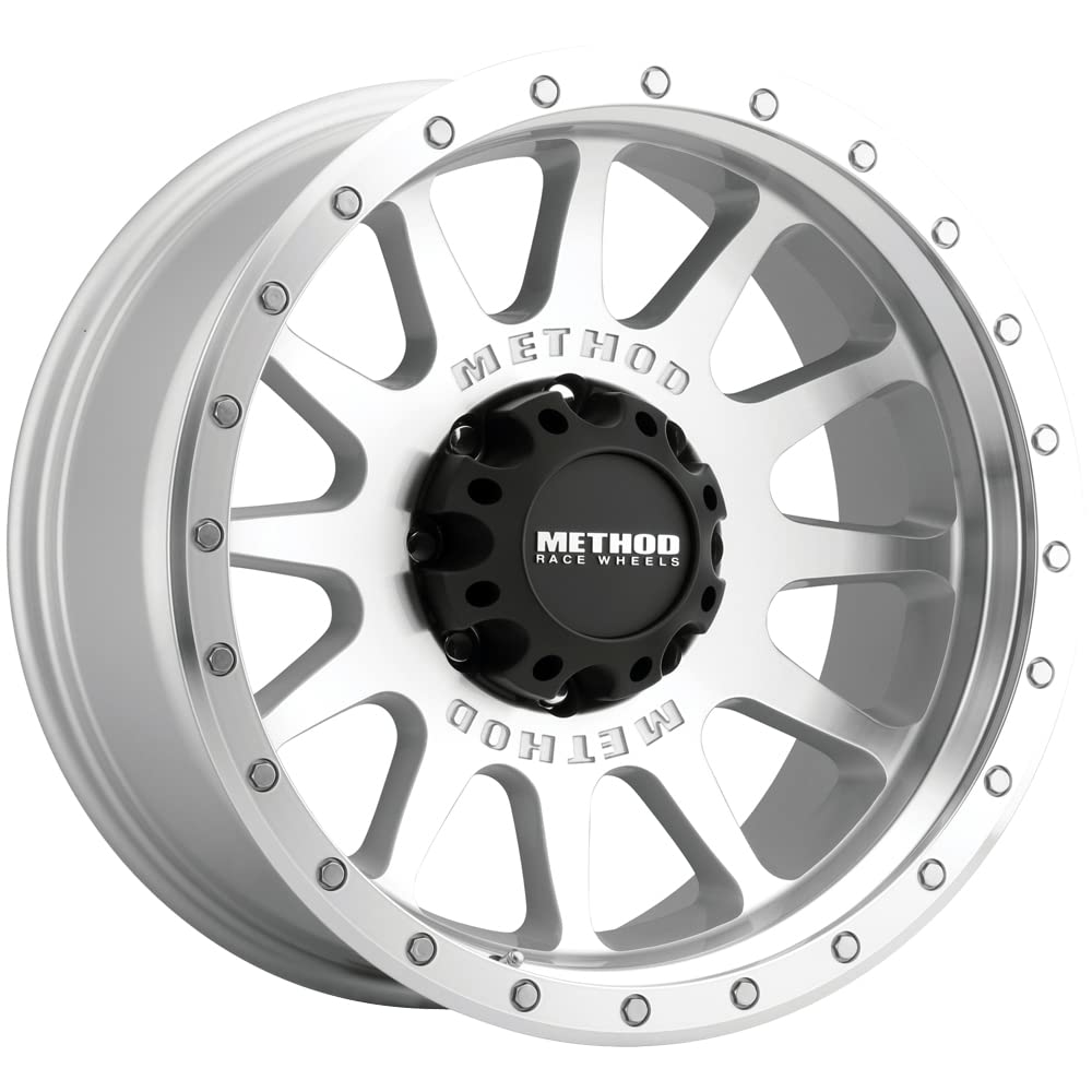 MR605 NV Method Race Wheels, 20x10, 24mm Offset, 8x170, 124.9mm Centerbore, Machined - Clear Coat, MR60521087324N