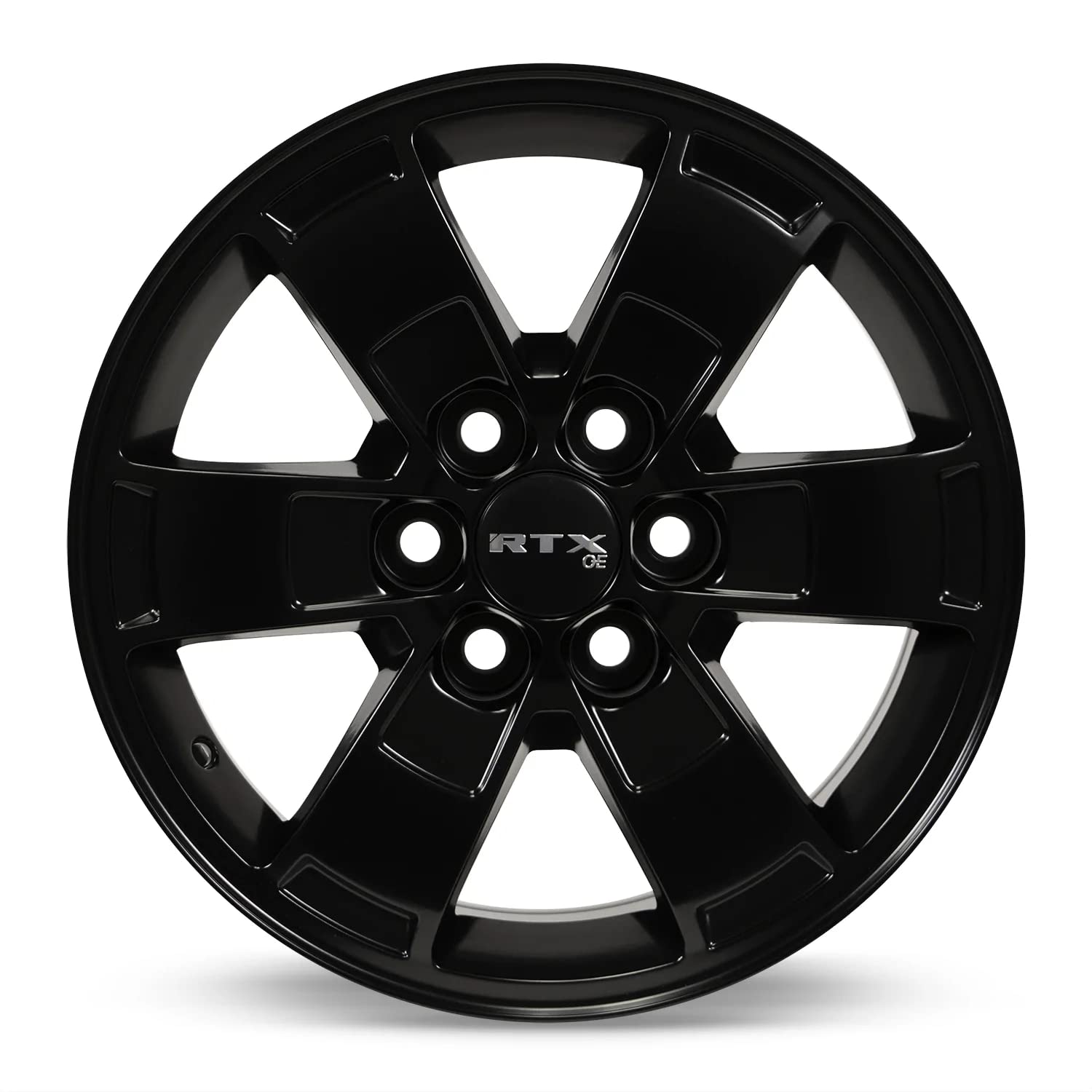 Custom RTX Wheel - 17x8, 30 Offset, 6x120.65 Bolt Pattern, 67.1mm Hub - Satin Black Rim