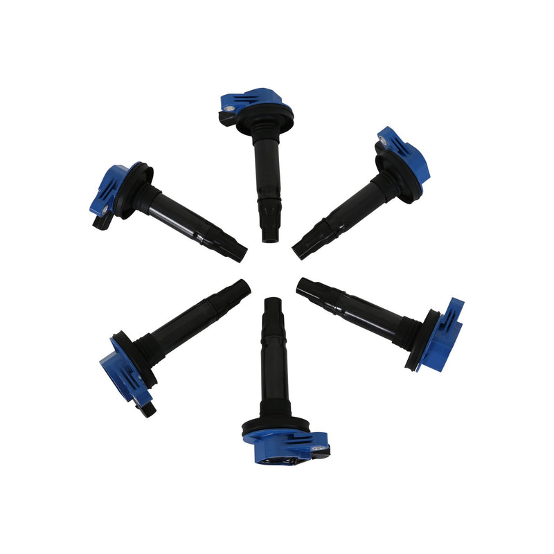 SuperCoil ACCEL 140061B-6 Ignition Coil series - Blue, 6-pack