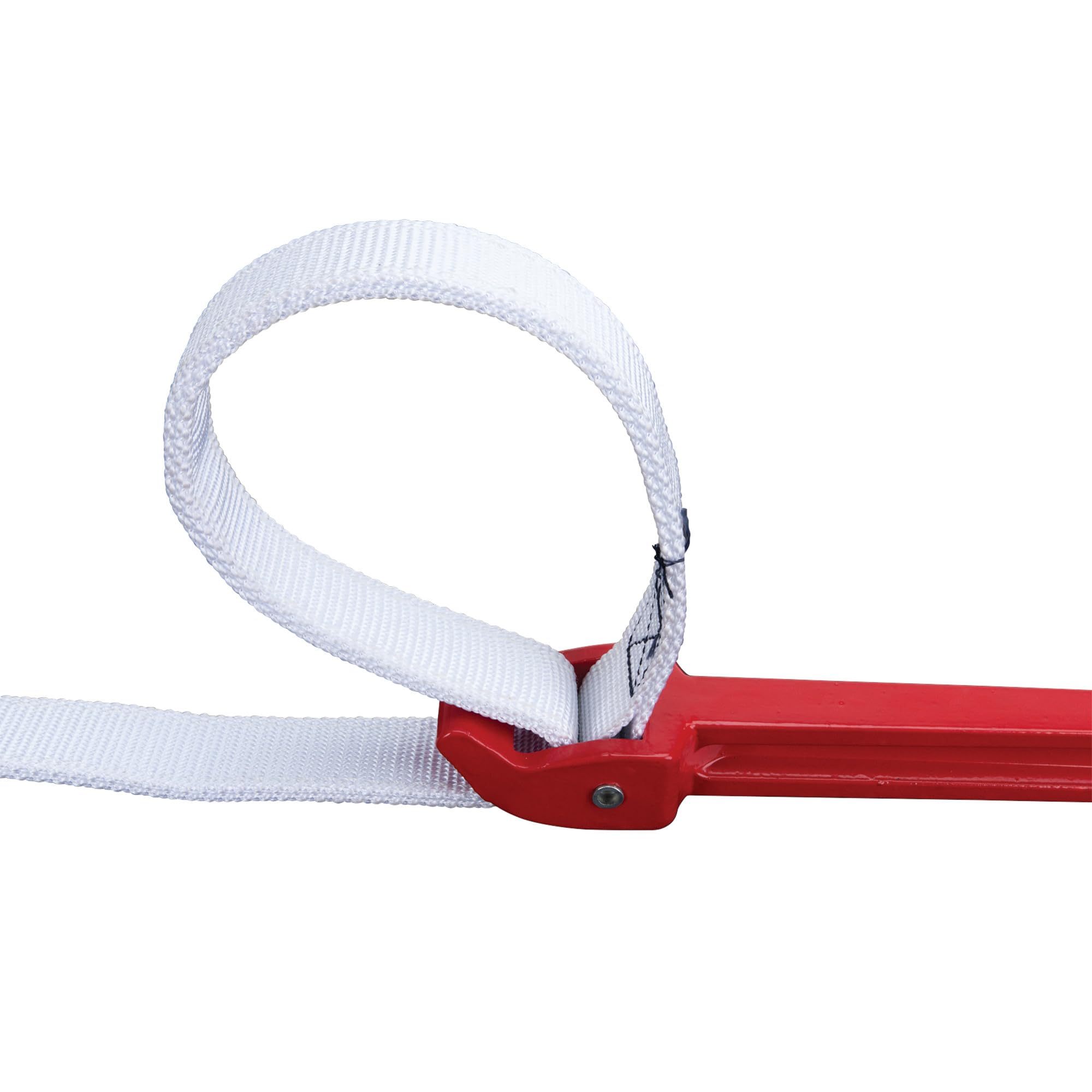12-Inch Performance Tool W2150 Aluminum Strap Wrench with Double Thick Nylon Strap for Tightening or Loosening Pipes and Fittings up to 9-Inches