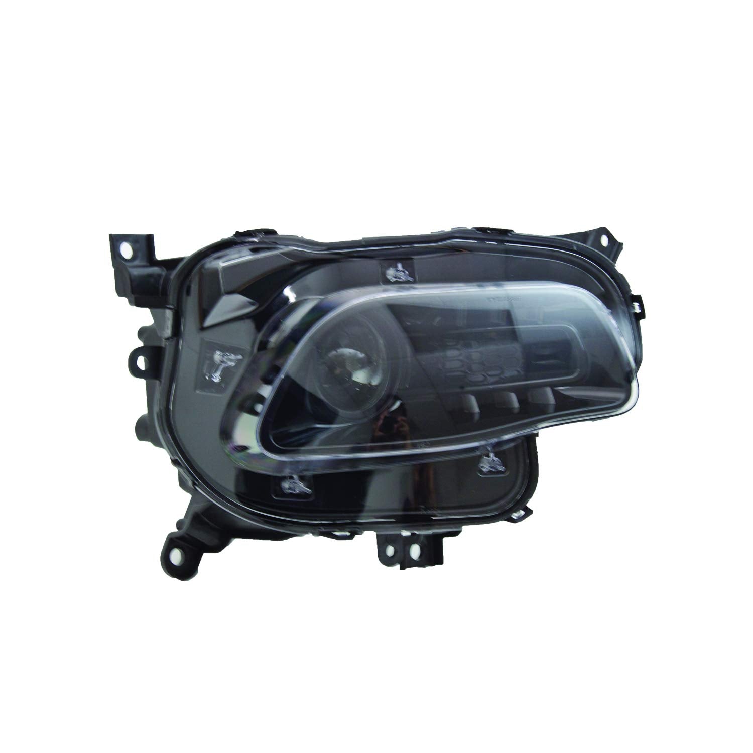 Right TYC Headlight Assembly Compatible with 2014-2015 Jeep Cherokee