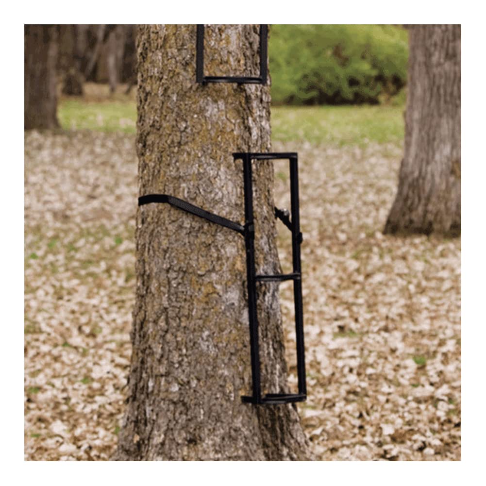 The Muddy Climbing Stick Stagger-Steps 31" Steel Black Treestand