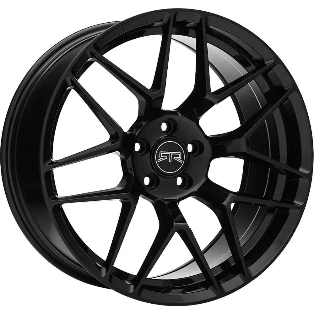 19x10.5 RTR 852GB Tech 7 Gloss Black Wheel Rim 5x4.5" +45mm Inch