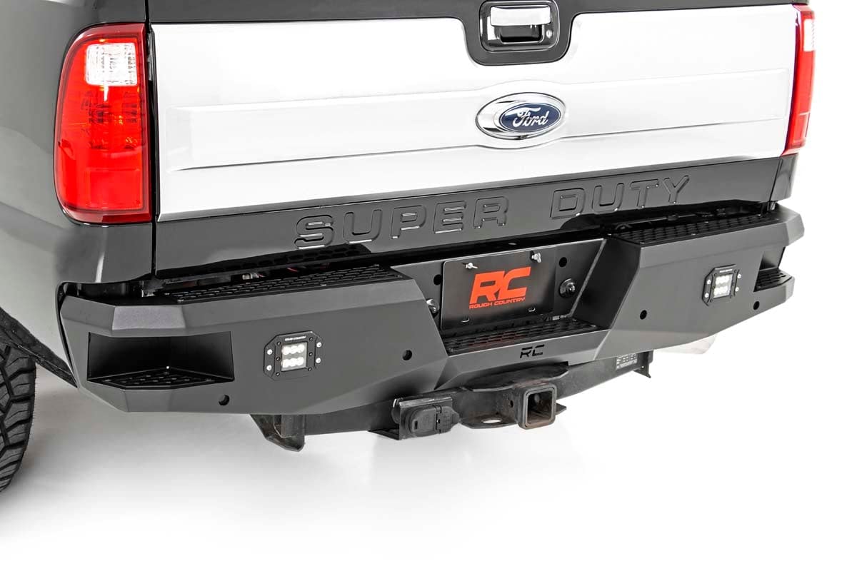Rough Country LED Heavy Duty Rear Bumper for 99-16 Ford F-250/F-350-10784