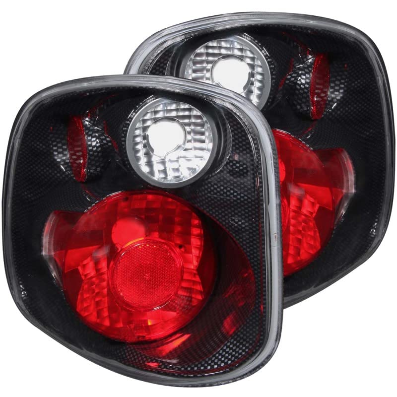 Carbon Fiber ANZO USA Euro Tail Light Set-Clear Lens 211067