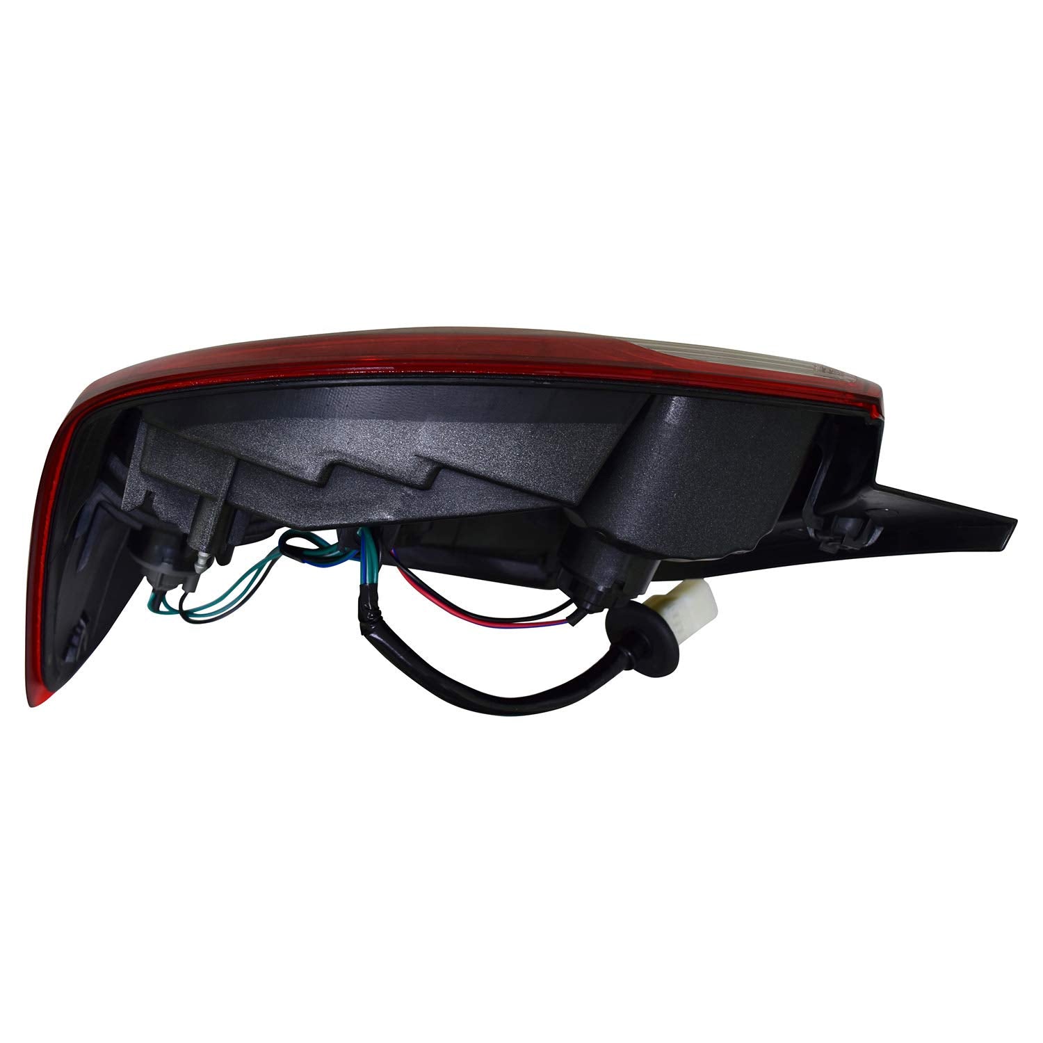 Left TYC Tail Light Assembly Compatible with 2014-2015 Mitsubishi Mirage