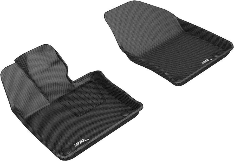 Kagu 3D MAXpider Custom Fit Floor Mat (Black) Compatible with Lexus UX/UX Hybrid 2019-2025 - Front Row