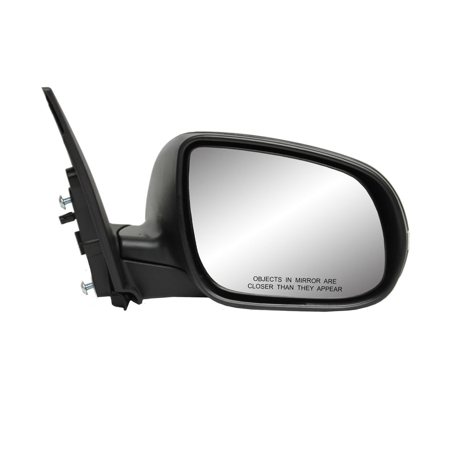 Fit System Side Passenger Mirror for Kia Rio 5 Wagon/Rio Sedan, Textured Black w/PTM Cover, w/Turn Signal, Foldaway, Heated Power