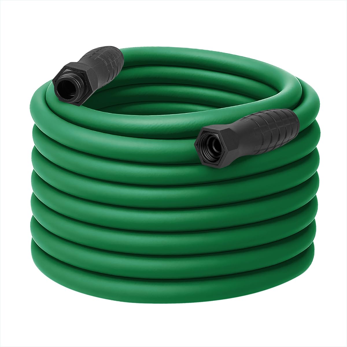 Flexzilla SwivelGrip Colors Garden Hose 5/8 in. x 100 ft., Lightweight All-Weather Water Hose, Durable and Flexible, Leak-Free Connections, Forest Green
