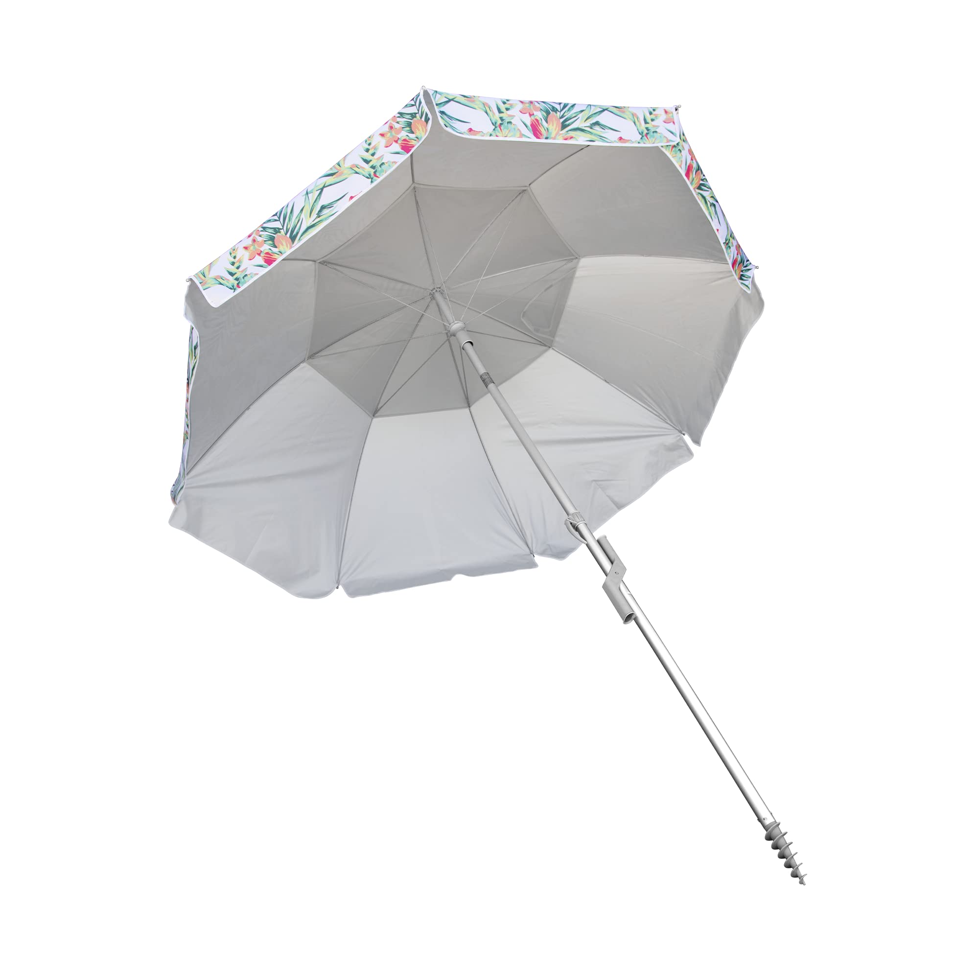 Umbrella Hurley UMB8HRHGWH Shade, 8 ft, White