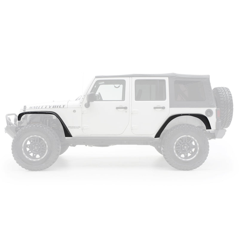 XRC FENDER FLARE KIT SmittyBilt 4PC - SB76837