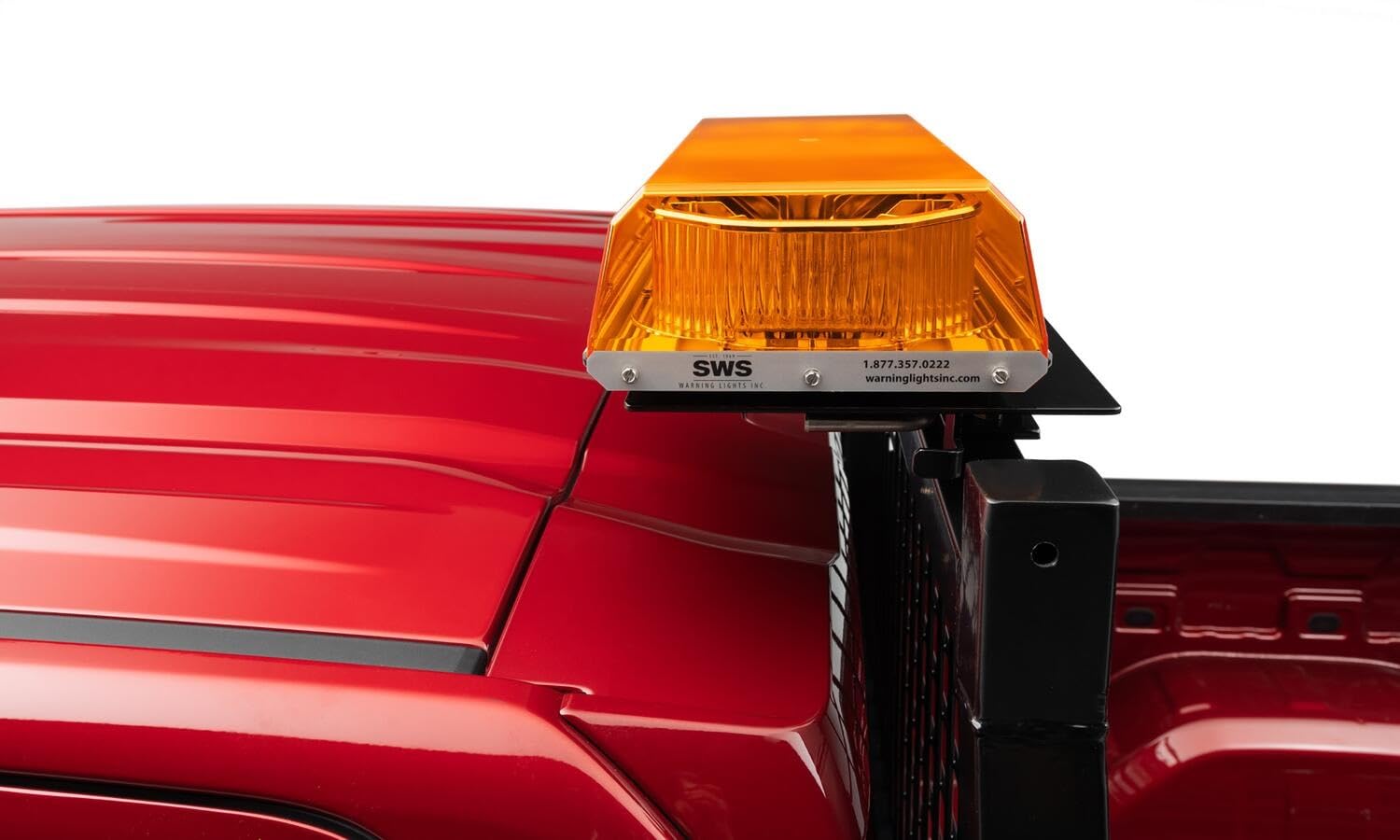 BACKRACK Flooding Light Bracket RealTruck, 16X7 | Center Mount, Black | 91002RECF | Universal w Frame's