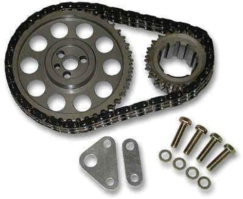Billet Manley Double Roller Timing Chain Kit for Chevy LS-2 w/Torrington Thrust Bearing
