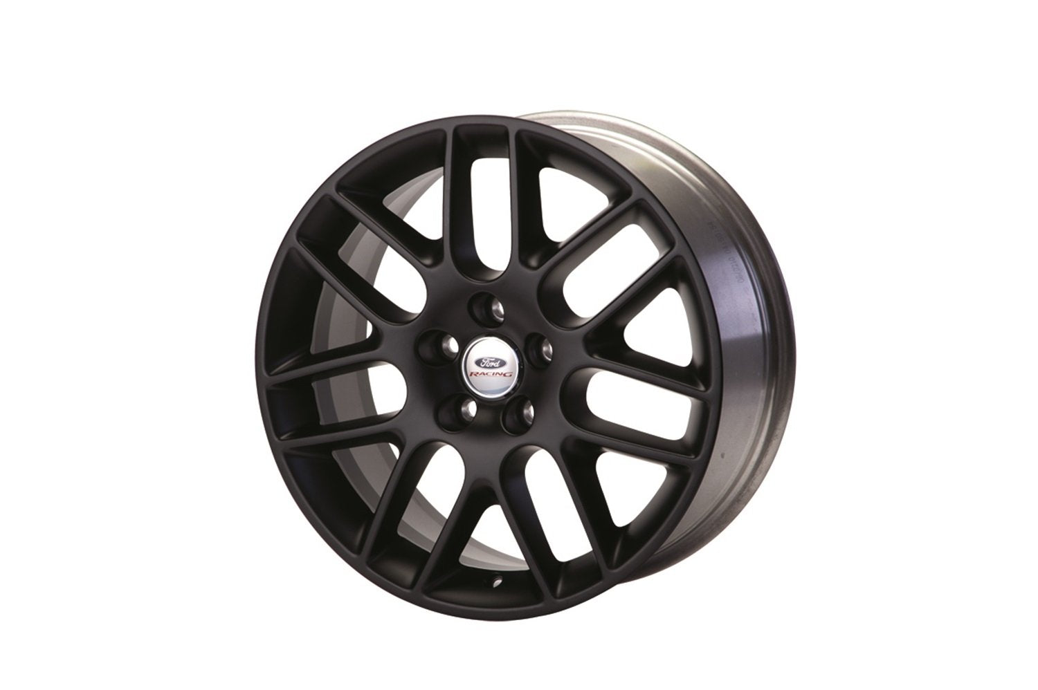 Mustang Ford Racing Matte Black Wheel