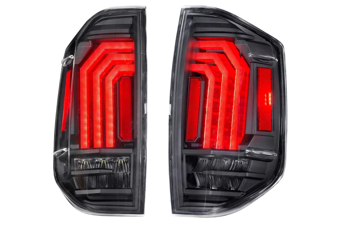 Morimoto LED XB Taillights Fits Toyota Tundra 14-21, Plug and Play Pair of Smoked Taillight Assemblies (LF705)