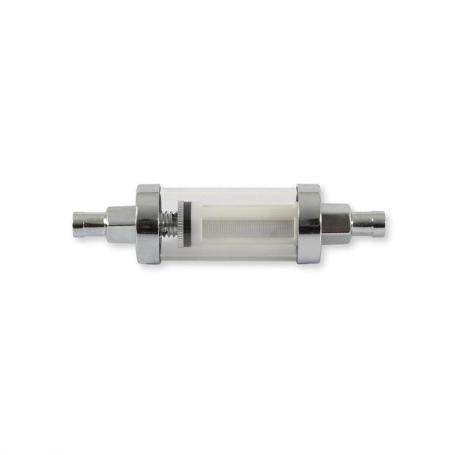 Inline Fuel Filter Mr. Gasket 9747 - 5/16 Inch Clearview