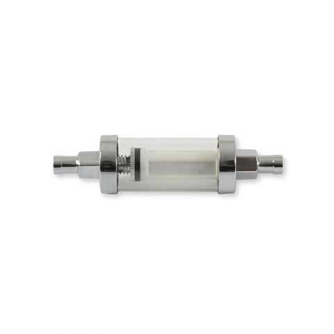 Inline Fuel Filter Mr. Gasket 9747 - 5/16 Inch Clearview