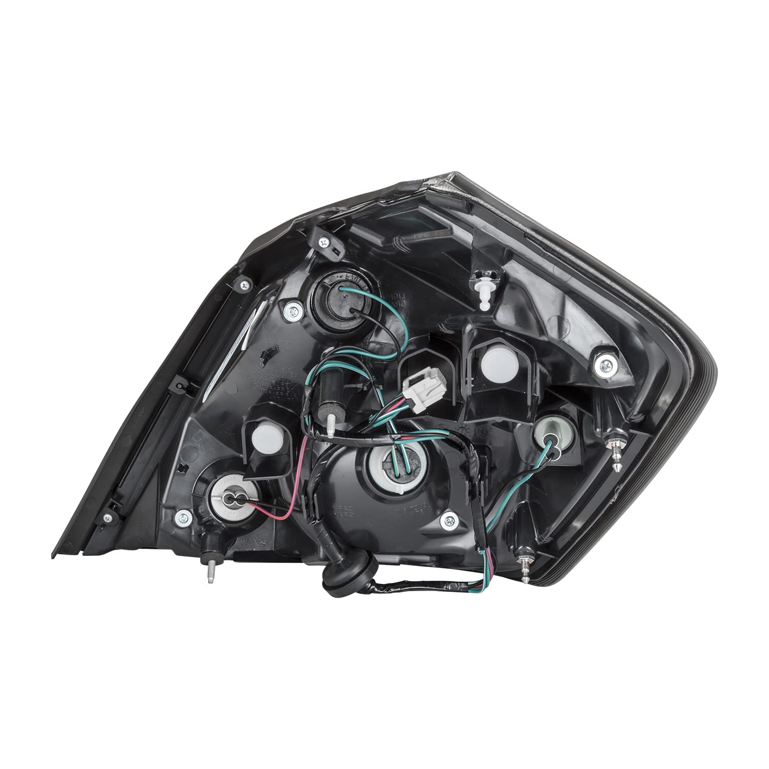 Left TYC Tail Light Assembly Compatible with 2007-2009 Nissan Altima