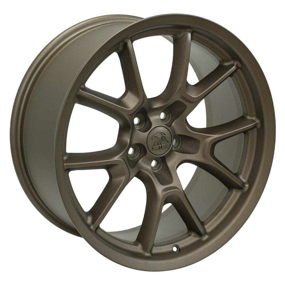 20 Inch OE Wheels DG21 Rim Fits Challenger 50th Anniversary Style 5x115 20x9 Satin Bronze - Hollander 10369 (1)