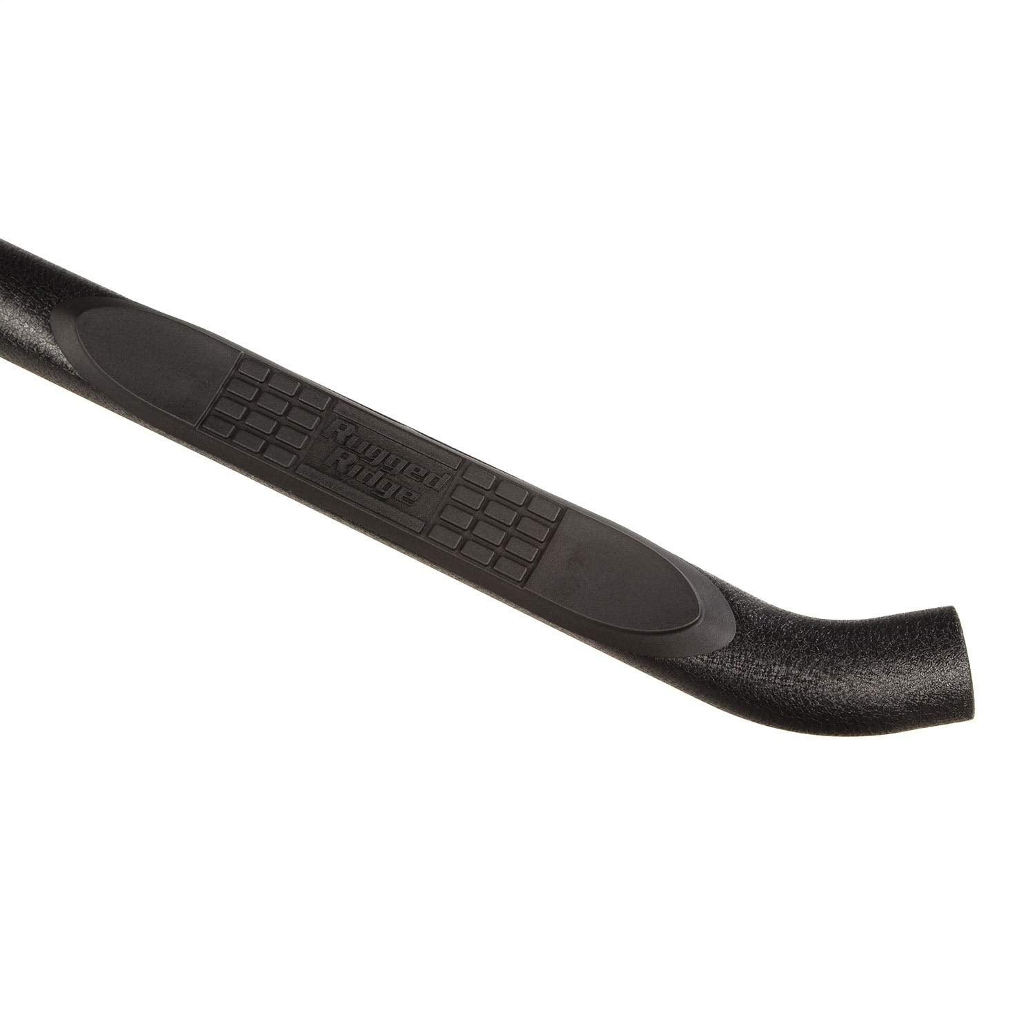 Rugged Ridge | 3 inch Side Step, Round, Black | 11591.12 | Fits 2018-2024 Jeep Wrangler JL/JLU