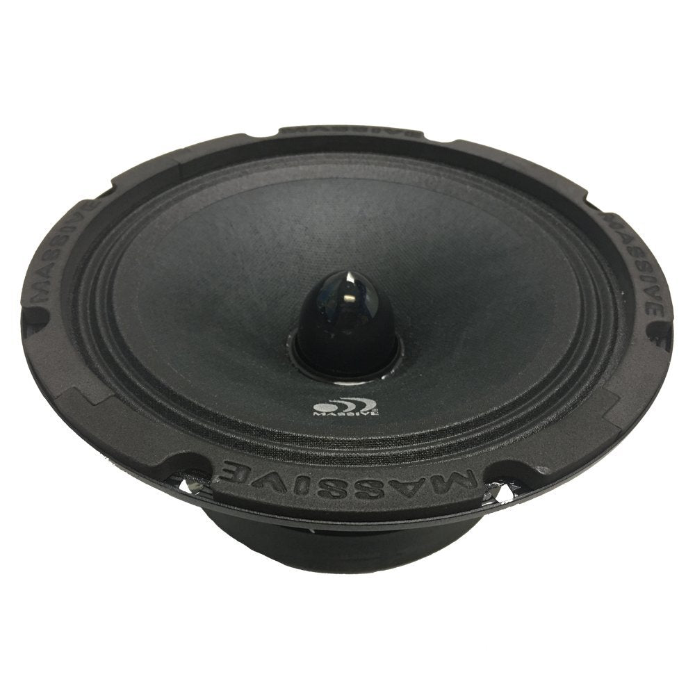 M6E Massive Audio – 6.5 Inch, 60w RMS / 120 Watts 8 Ohm Pro Audio Mid-Range Speaker (Higher SQ Freq.) for Cars, On-Stage and DJ's. Sold Individually