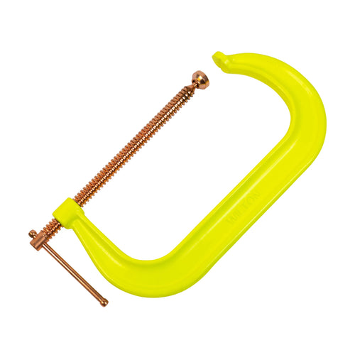 Wilton Hi-Vis Spark-Duty C-Clamp, 12-1/4" Opening, 6-1/4" Throat, 9300 Lbs. Clamping Force (Model 412CS)