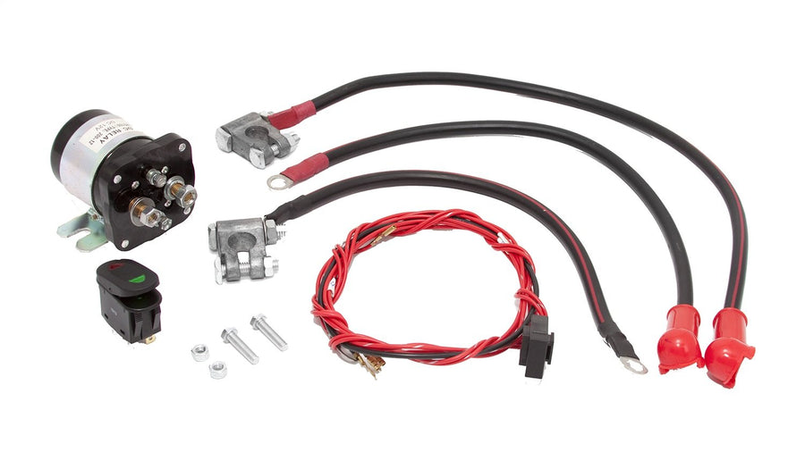 Rugged Ridge Battery Saver Relay 17265.01, Dual Battery; 70-18 CJ/Wrangler JK/TJ/YJ