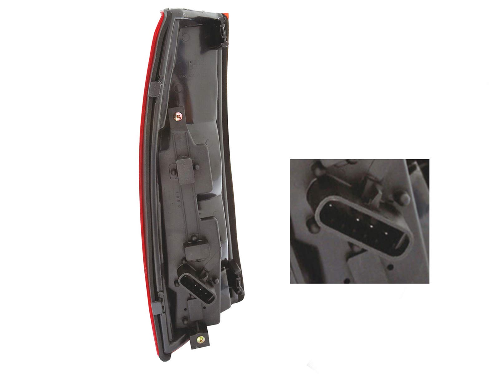 Replacement DEPO 332-1914R-US Tail Light Lens Passenger Side, Red