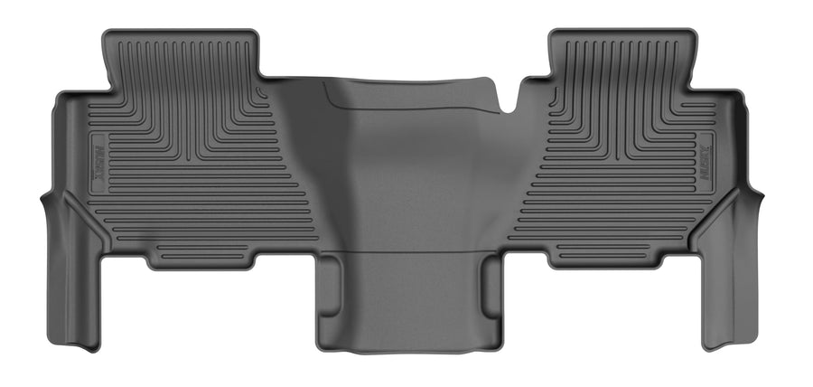 Husky Liners X-act Floor Mats Contour | Fits 2003-2006 Cadillac Escalade ESV; 2000-2006 GMC Yukon XL, XL 1500, XL 2500; 2000-2006 Chevrolet Suburban | 2nd Row, 1-pc Black - 78361