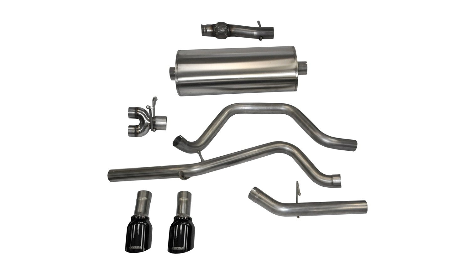 Cat-Back Exhaust System CORSA 14867BLK