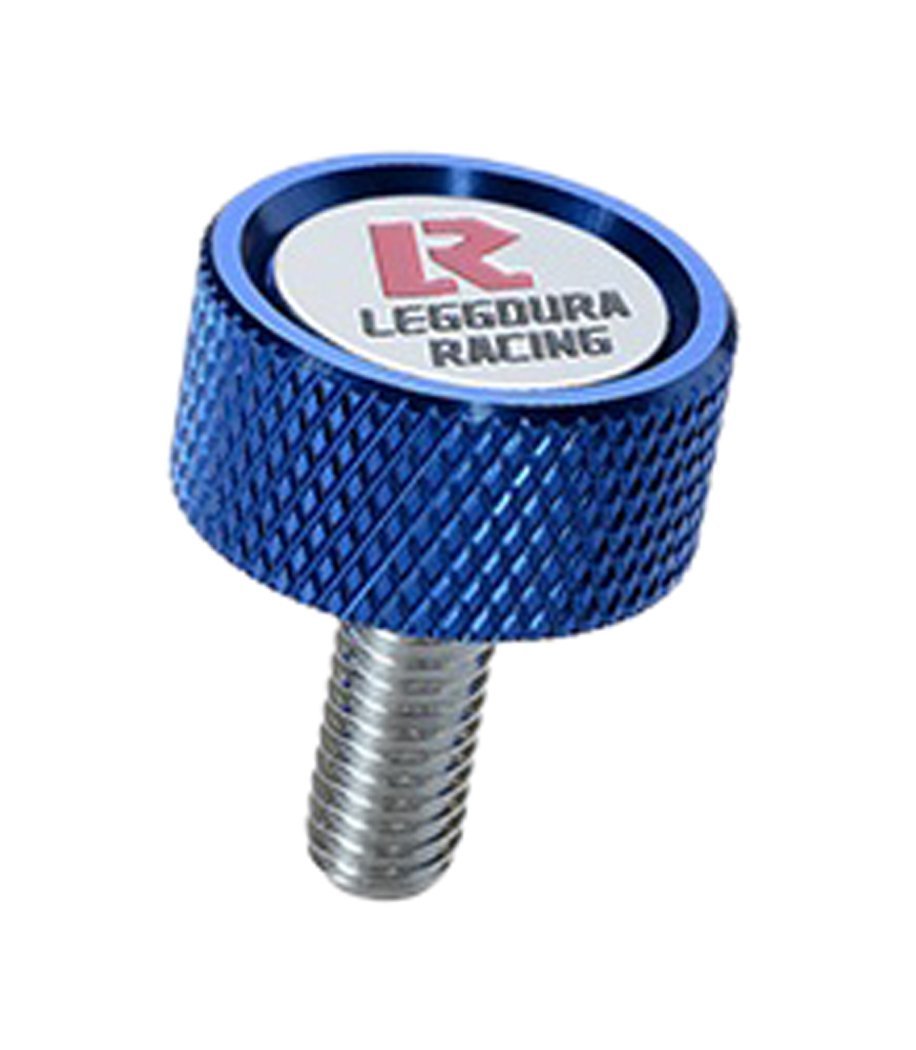 Kics Project Leggdura Racing Number Plate Lock Bolt Set - Blue