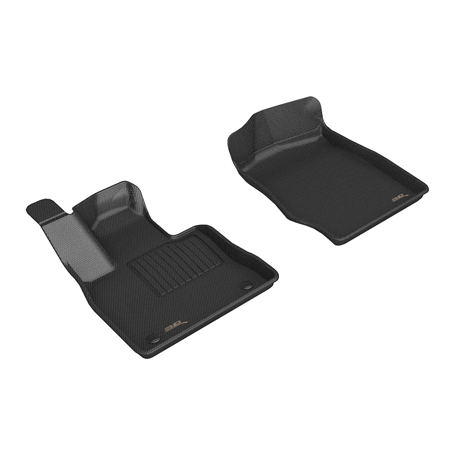 Kagu 3D MAXpider Custom Fit Floor Mat (Black) Compatible with Ford Explorer 2021-2026 - Front Row