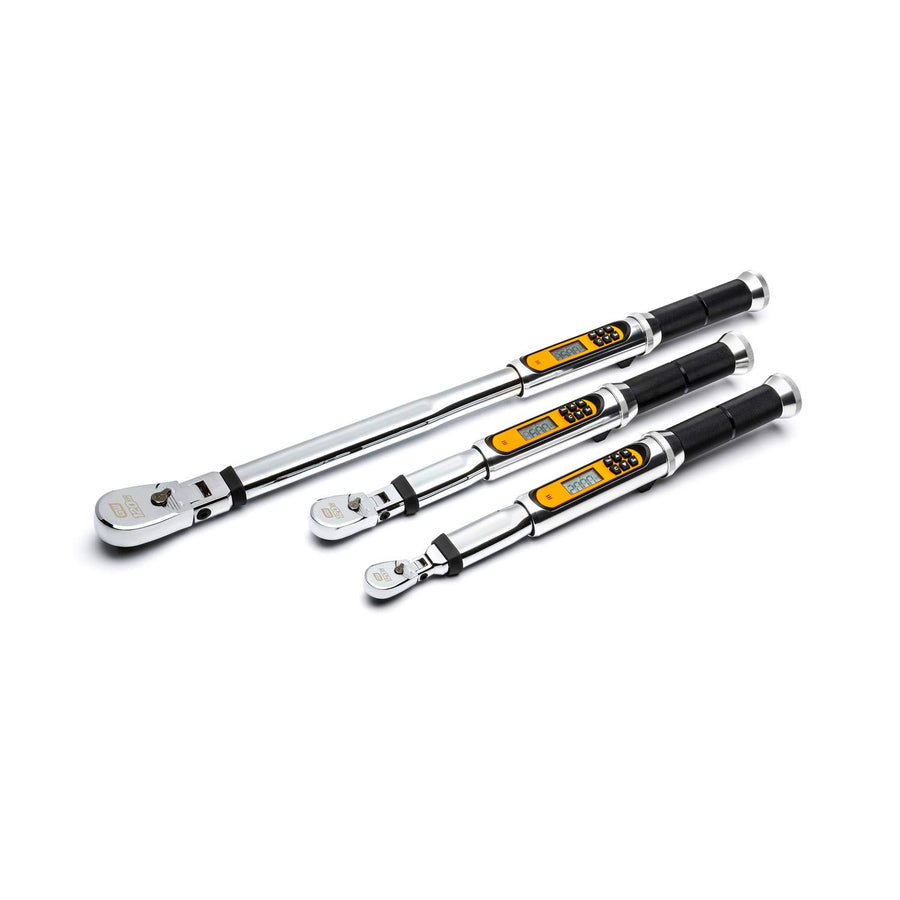 1/4" Drive GEARWRENCH 120XP Flex Head Electronic Torque Wrench with Angle - 85194