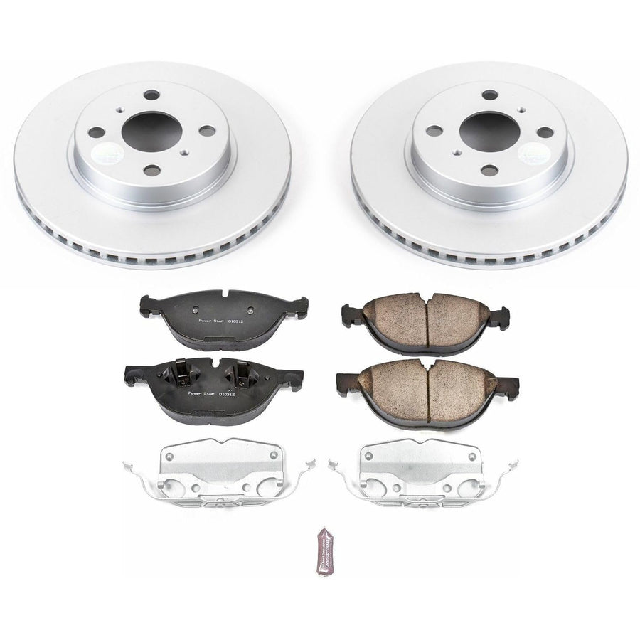 Z17 Evolution Power Stop CRK7506 Geomet® Coated Front Brake Kit