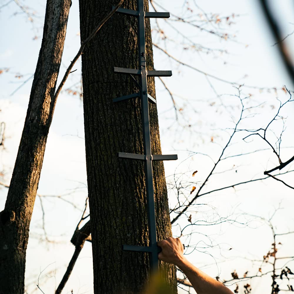 Big Foot™ 20’ Rivers Edge® Connect-N-Climb, Tree Climbing System, 5’ Sections, 4 Total Sections, Double Step Design, Tractionite™ Non-Slip Coating, RE723