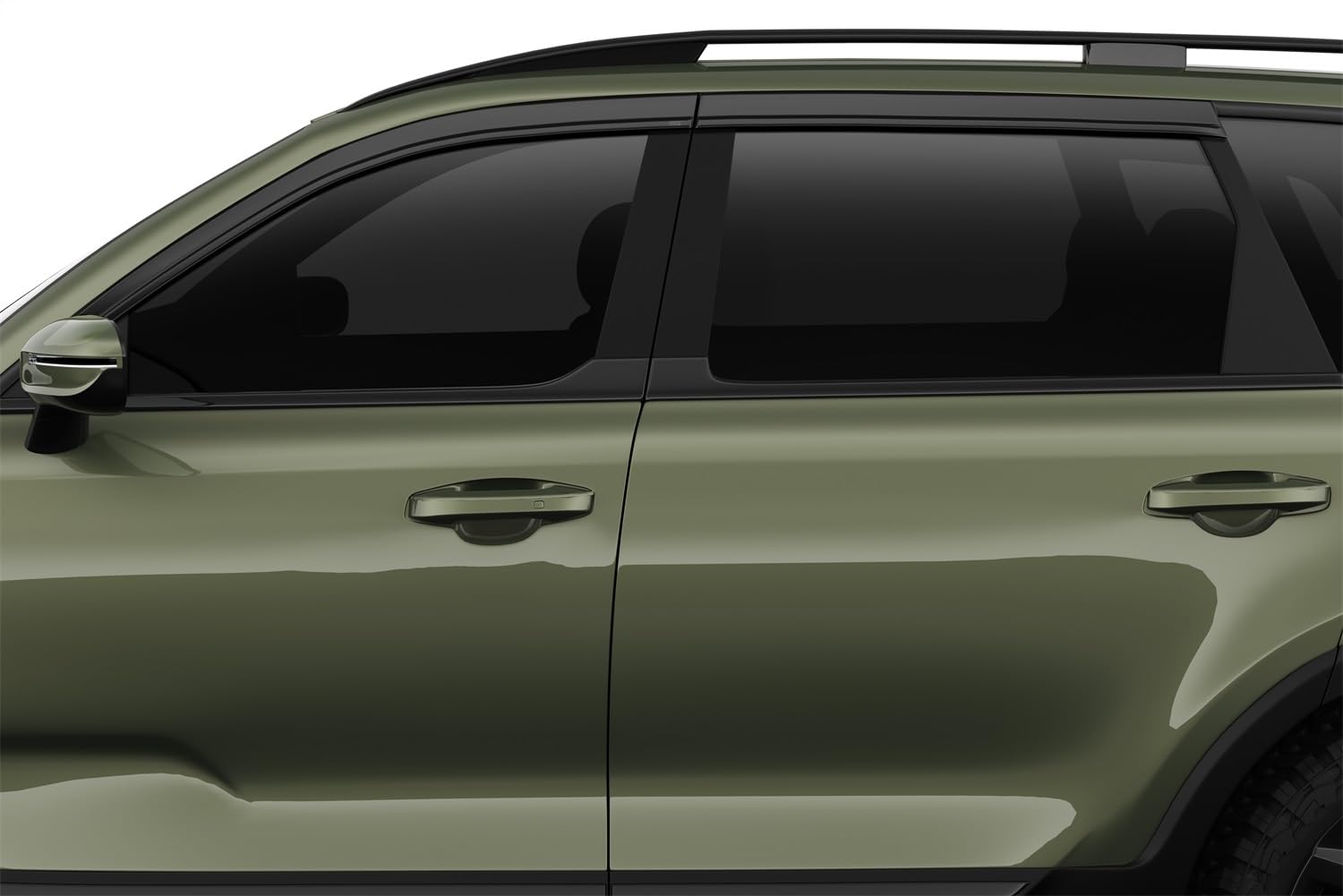 Husky Liners Ventvisors/Rain Guards Low Profile | Fits 2020-2025 Kia Telluride, 4 pcs. | Smoke - 2854130