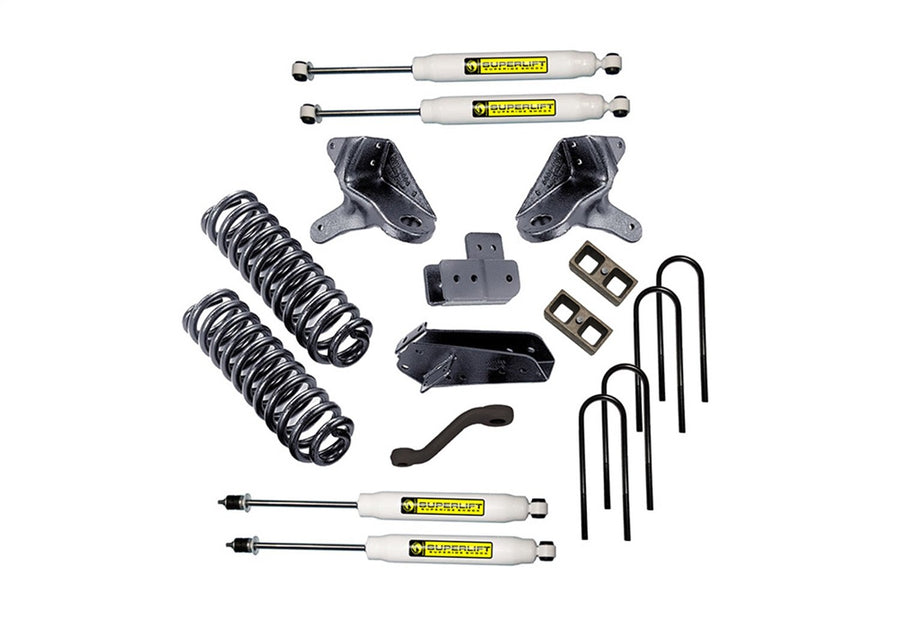 SUPERLIFT SUSPENSION RealTruck 6" Lift Kit for Ford F-150 | Complete Lift Kit with Front & Rear Shadow Series Shocks | K560 | Fits 1980-1996 Ford F-150 4WD