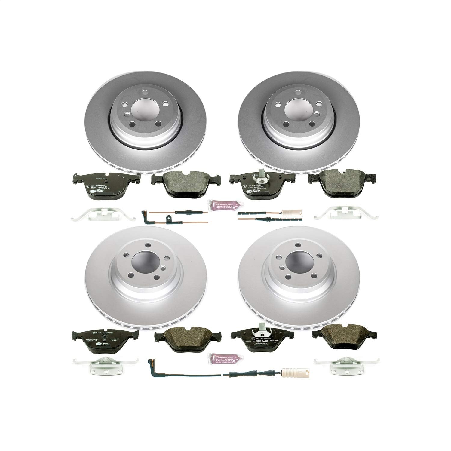 Euro-Stop Brake Kit Power Stop ESK2056 For BMW 745Li 2002-2005, BMW 745i 2002-2005, BMW 760Li 2003-2005, BMW 760i 2004-2005 [Model Specific]