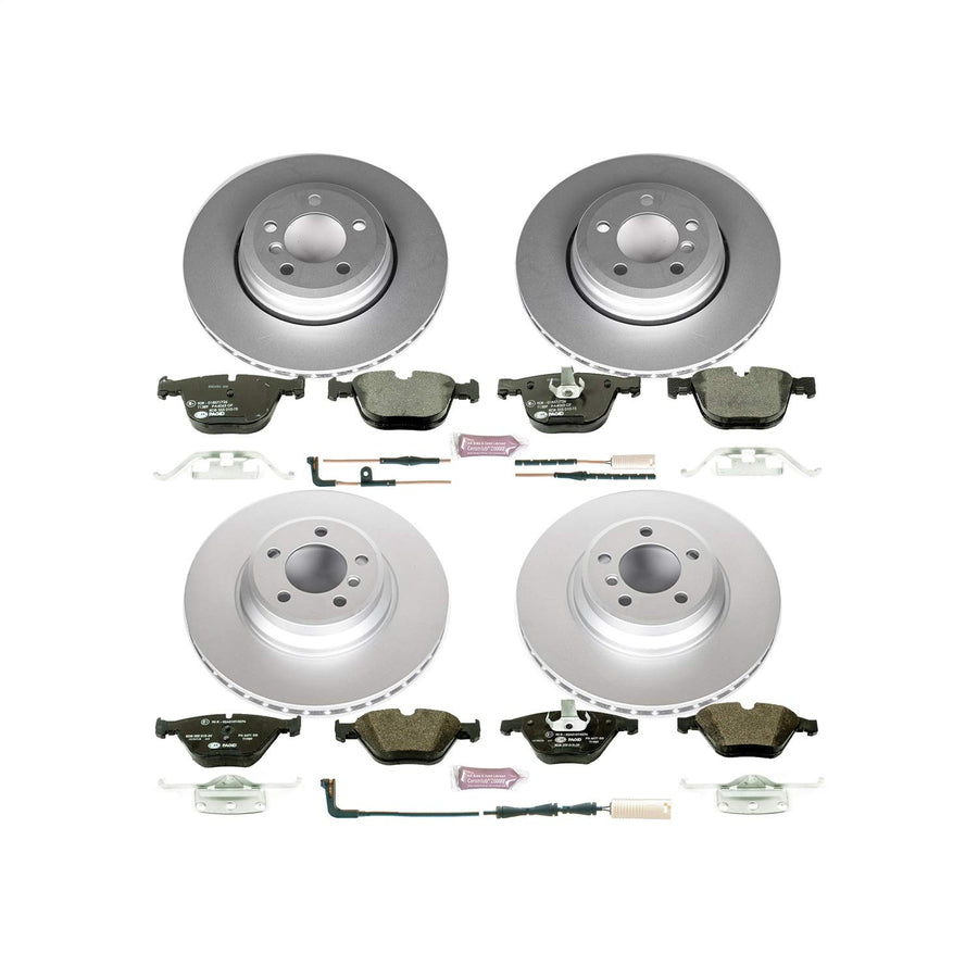 Euro-Stop Brake Kit Power Stop ESK2056 For BMW 745Li 2002-2005, BMW 745i 2002-2005, BMW 760Li 2003-2005, BMW 760i 2004-2005 [Model Specific]