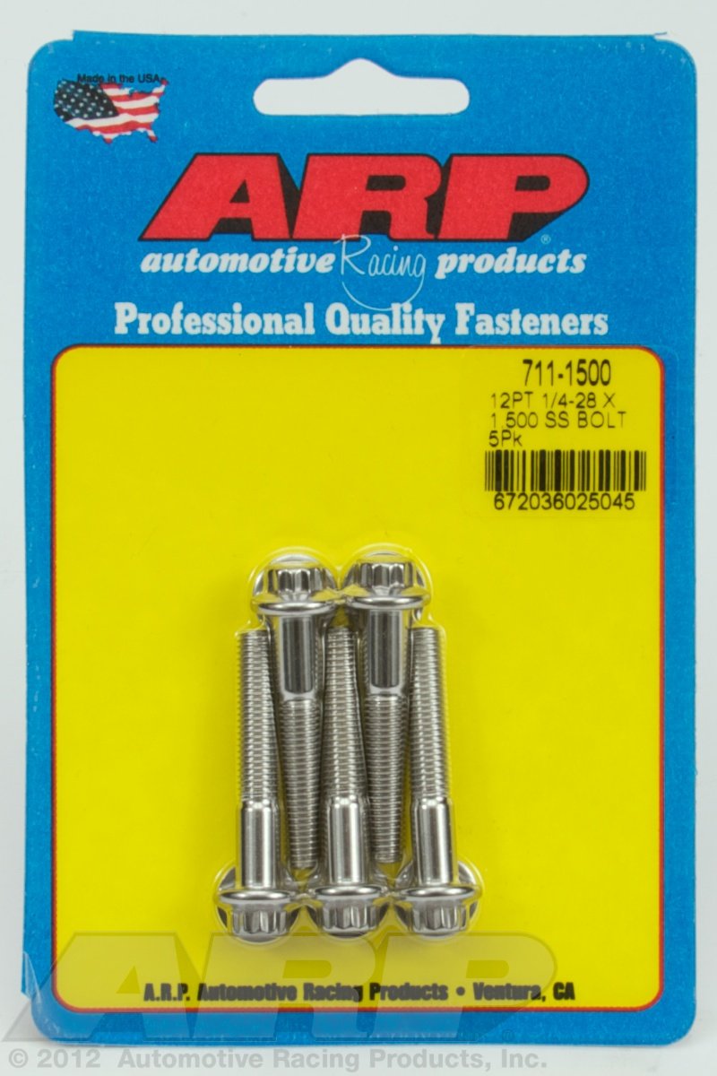 Bolt, ARP Stainless Steel (711-1500)